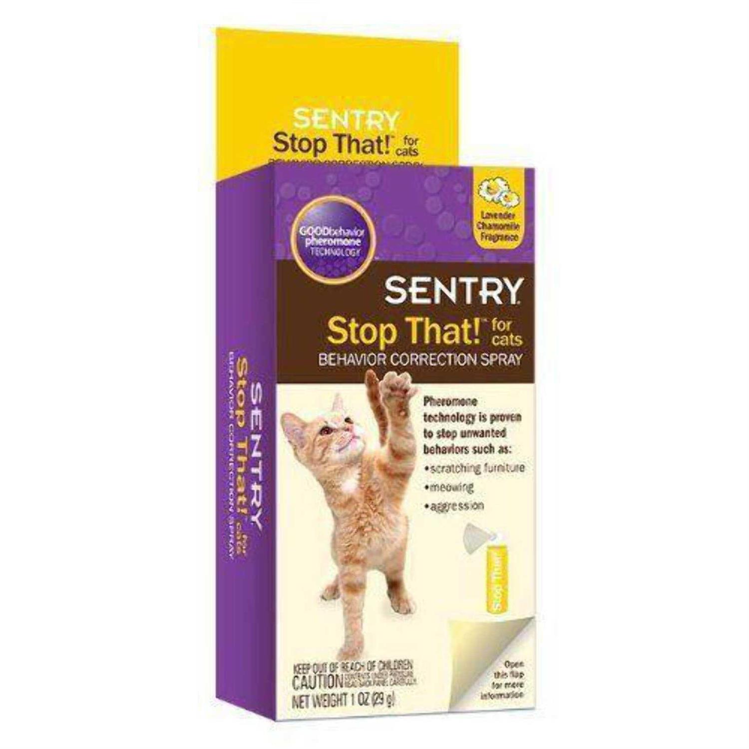 Sentry Stop That Pet Bad Behavior Spray for Cats