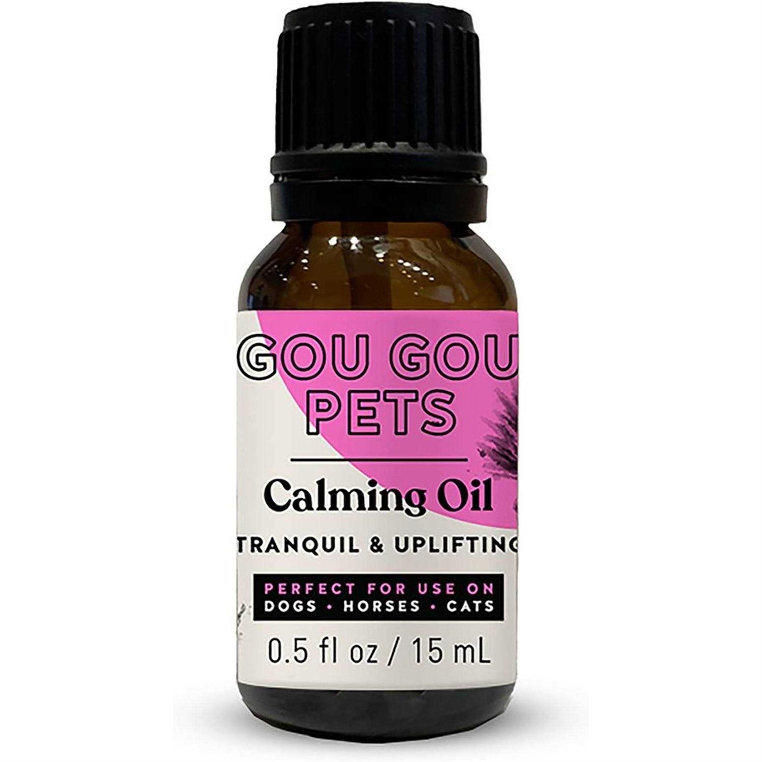 Gou Gou Pets Holistic Natural Derived Calming Pet Essential Oil Blend for Anxiety