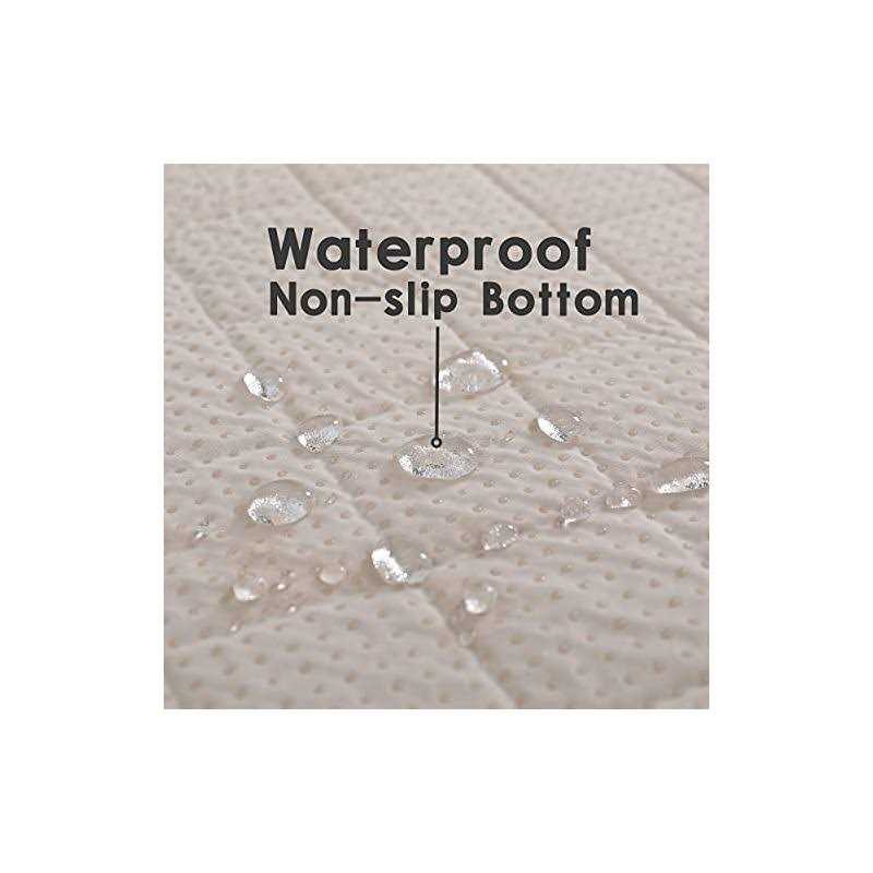 Alternative view of nanbowang Dog Crate Pee Pads Wahable Dog Rugs Non-Slip Puppy Pads for Small Dogs