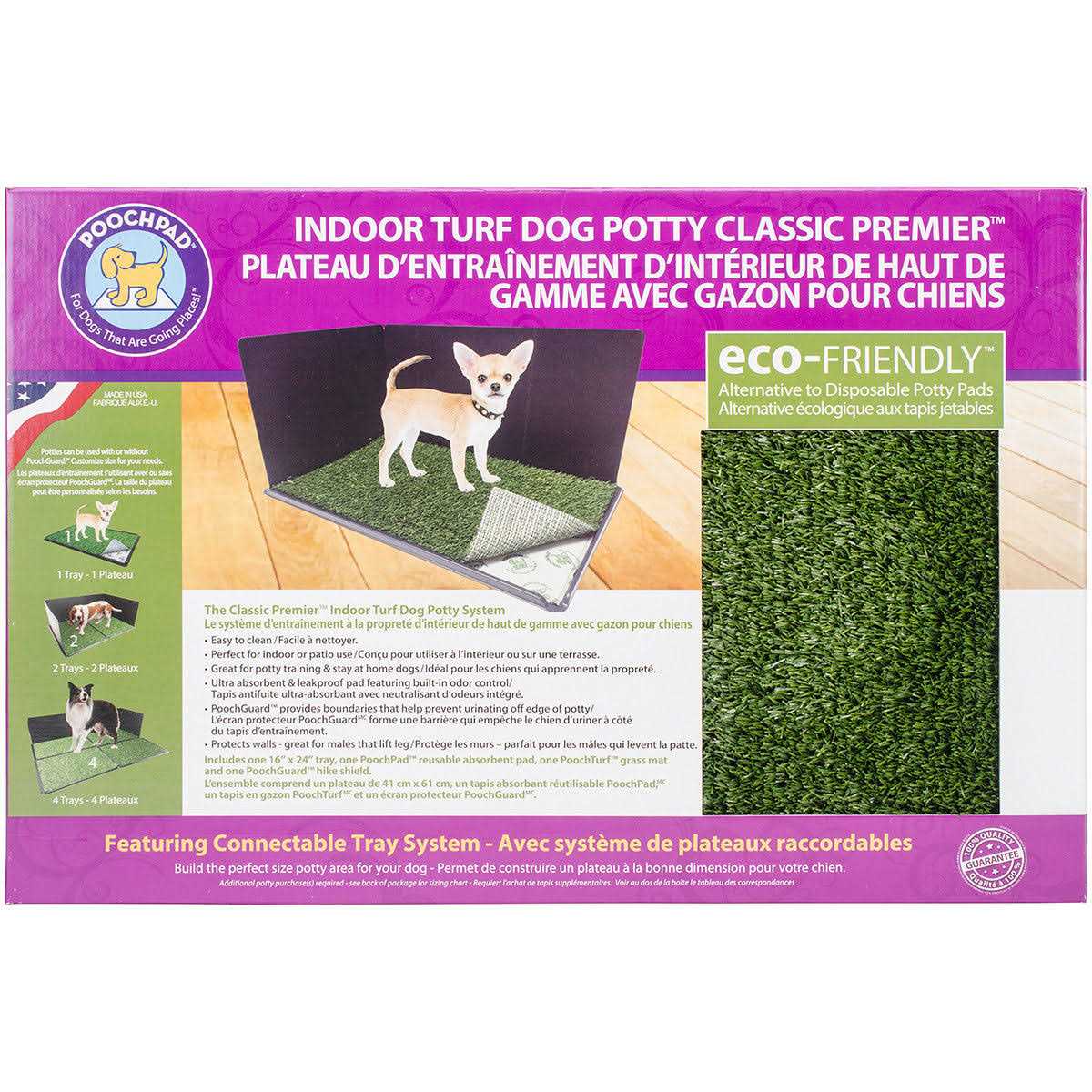 Alternative view of PoochPad Indoor Turf Dog Potty Classic Premier