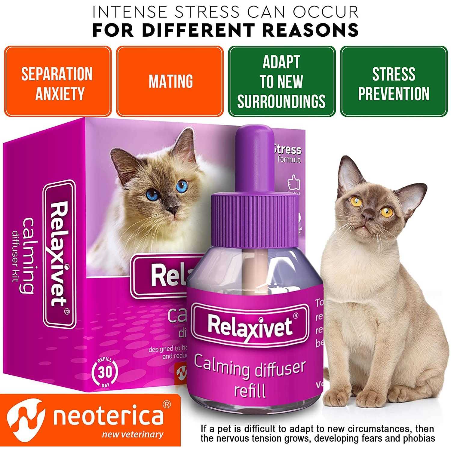 Alternative view of Beloved Pets Cat Calming Diffuser & Pet Anti Anxiety Products Feline Calm Pheromones Plug in & Cats Stress Relief Comfort Helps with Pee