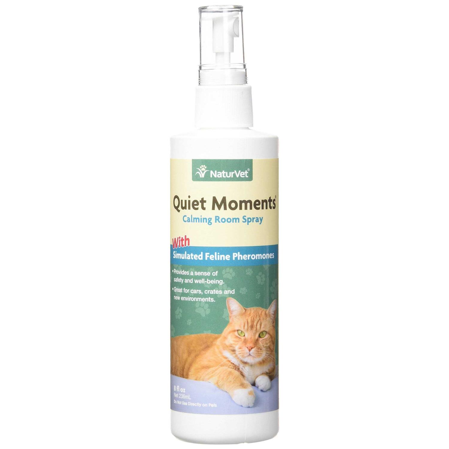 NaturVet Quiet Moments Calming Spray for Cats