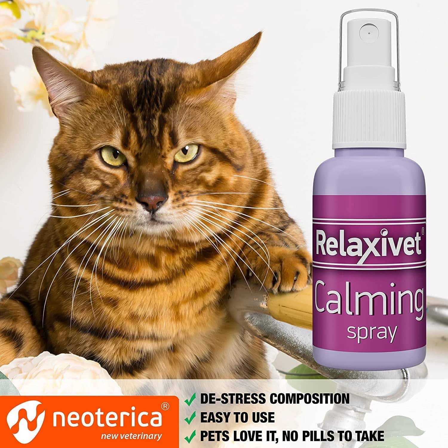 Alternative view of Relaxivet Pheromone Calming Spray for Cats and Dogs