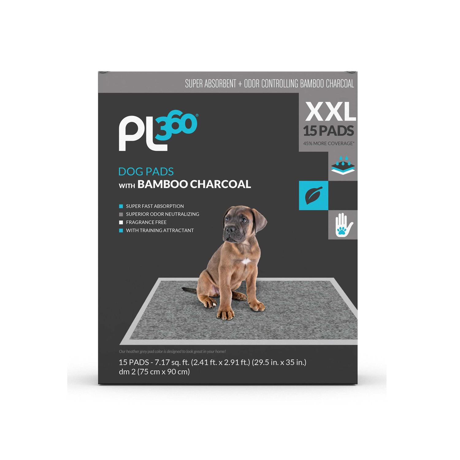 Pet Life Unlimited PL Odor Controlling Training Pads with Charcoal