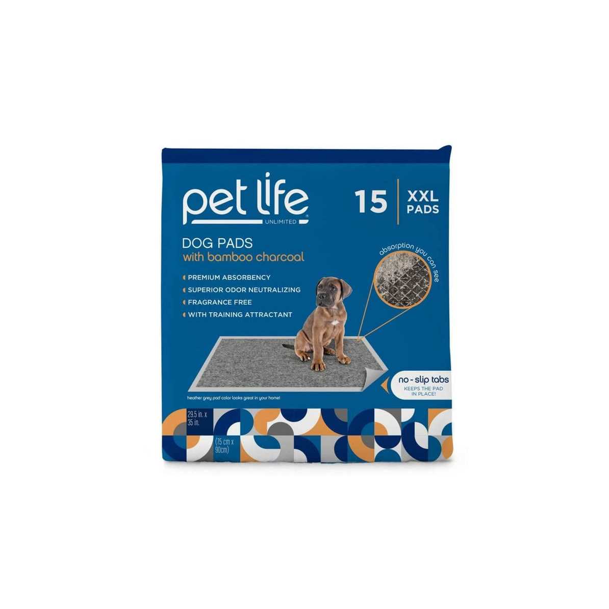 Alternative view of Pet Life Unlimited PL Odor Controlling Training Pads with Charcoal