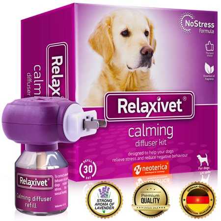 Relaxivet Calming Kit for Dogs & Puppy Diffuser, 1.5-oz bottle