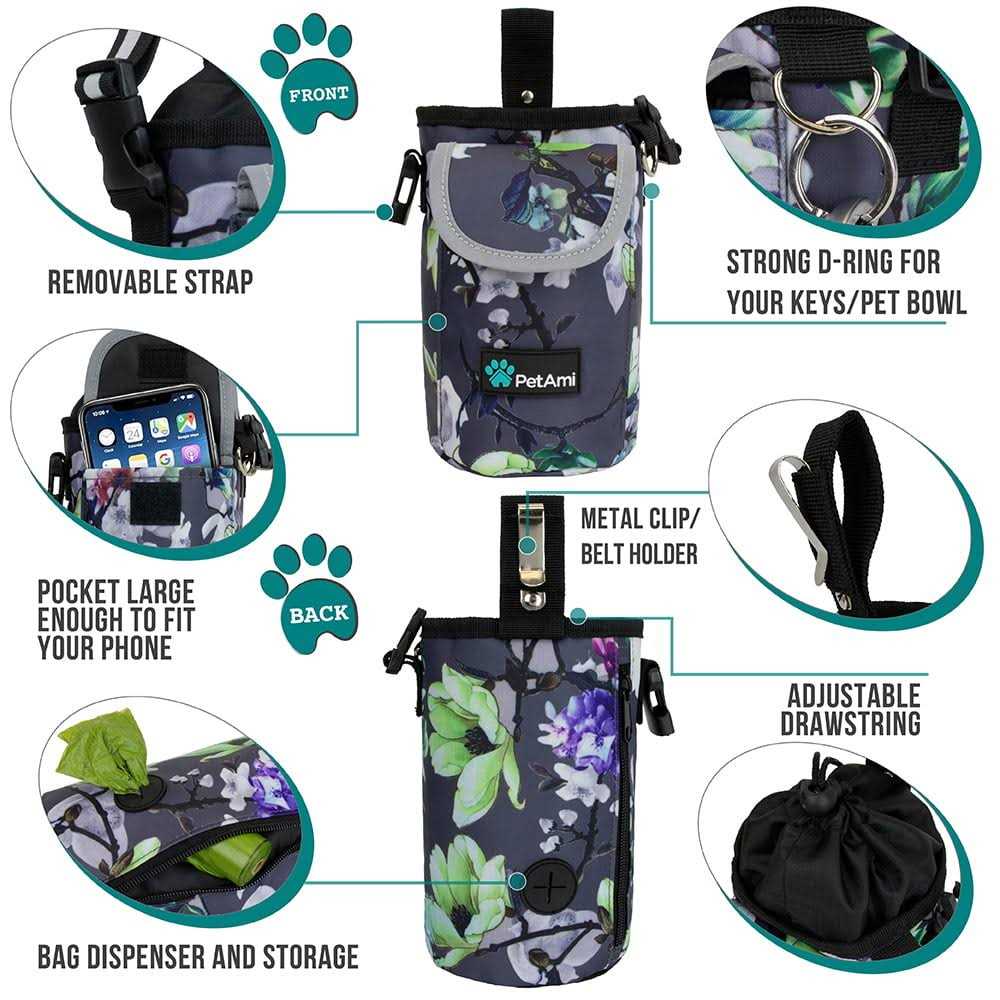 Alternative view of PetAmi Dog Treat Pouch Large Pet Training Treat Pouch with Pocket