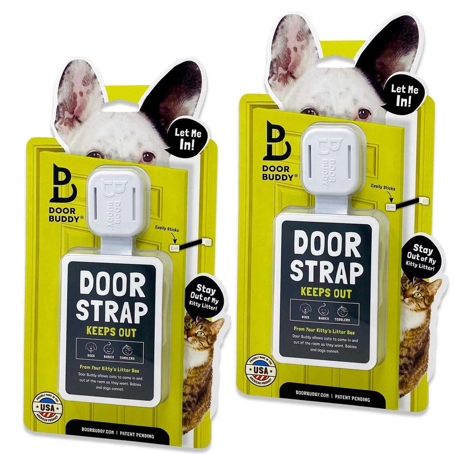 Door Buddy Door Latch Dog Litter Box Cat Door
