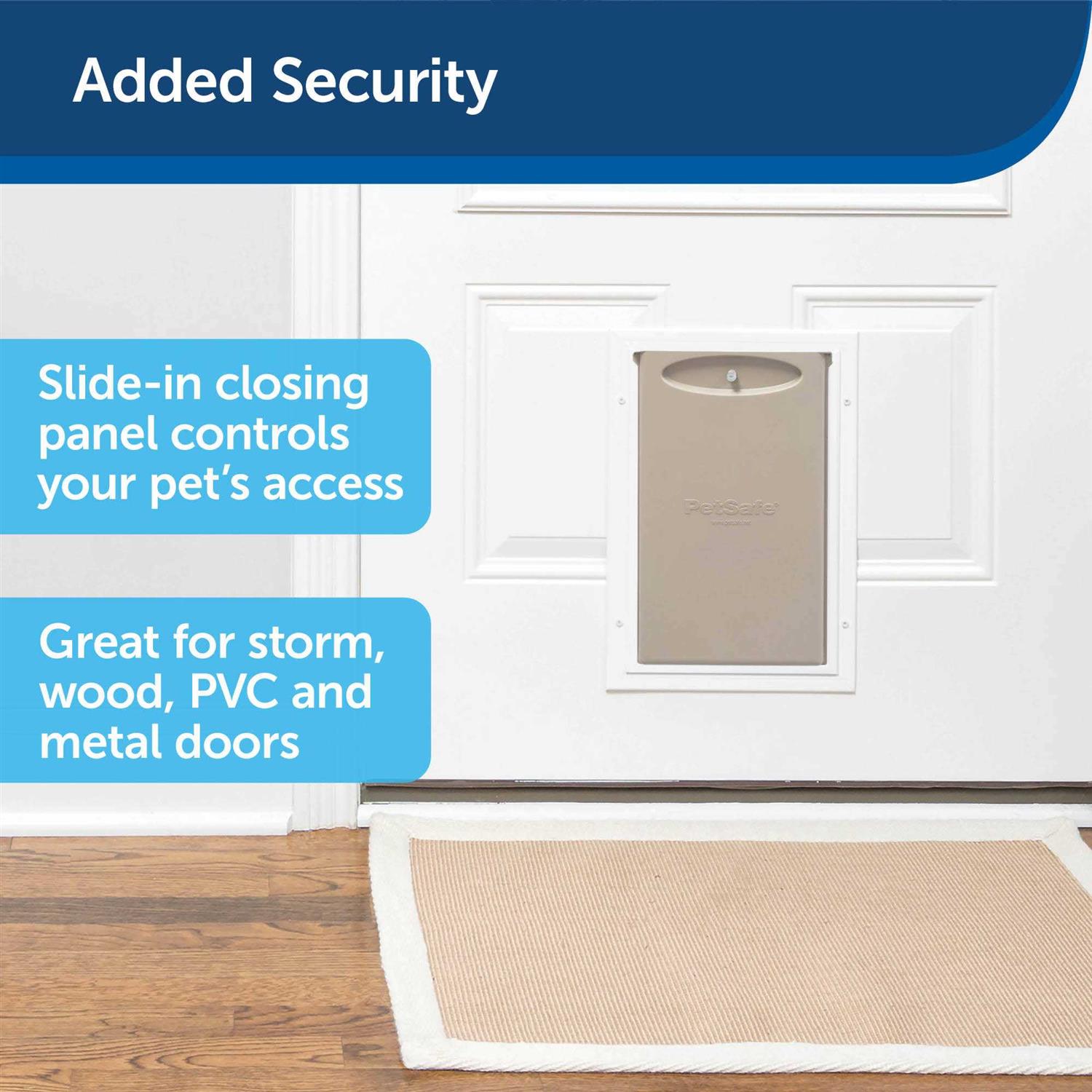 Alternative view of PetSafe Extreme Weather Aluminum Pet Door