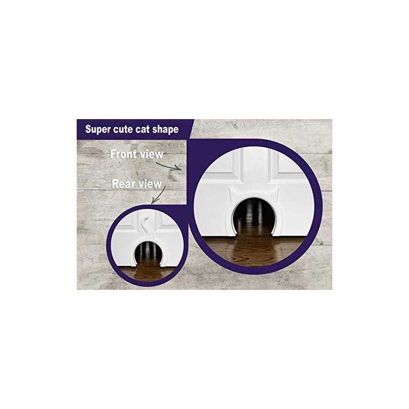 Alternative view of The Kitty Pass Interior Cat Door Hidden Litter Box Pet Door for Cats up to 21 lbs Pet Box