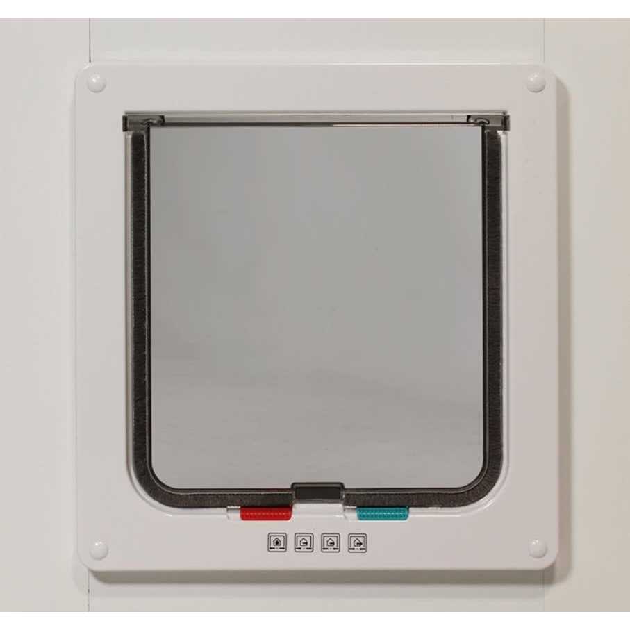 Alternative view of Whiskers & Windows Cat Door for Sash Windows Adjustable & Easy-to-Install Window Pet Door with Durable Aluminum Frame