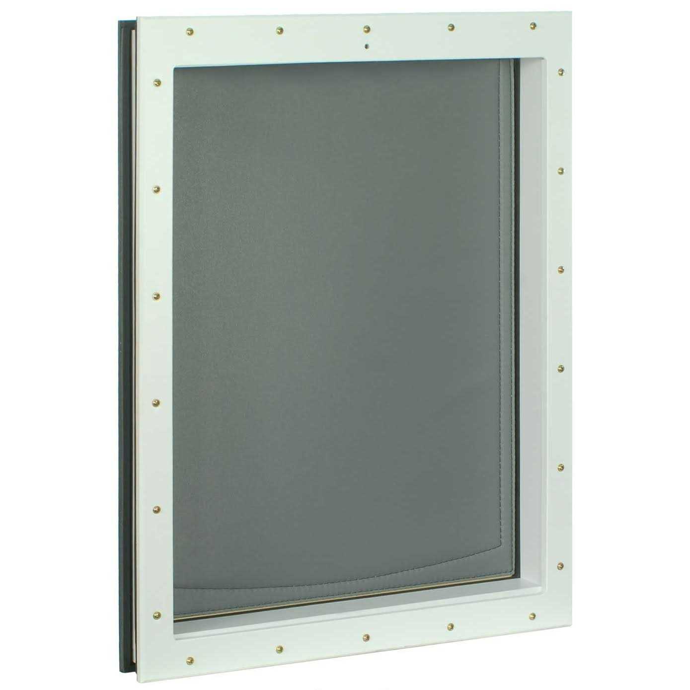 Freedom Pet Pass - Door Mounted Dog Doors - Large - Clear