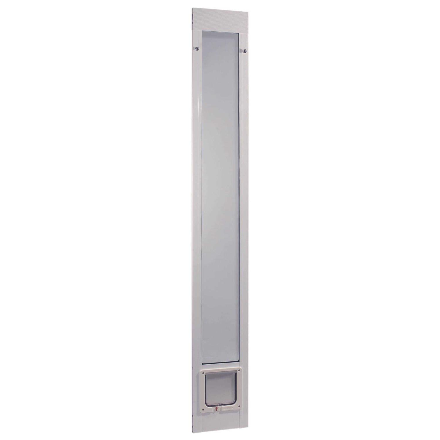 Perfect Pet 80'' Pet Patio Door in White