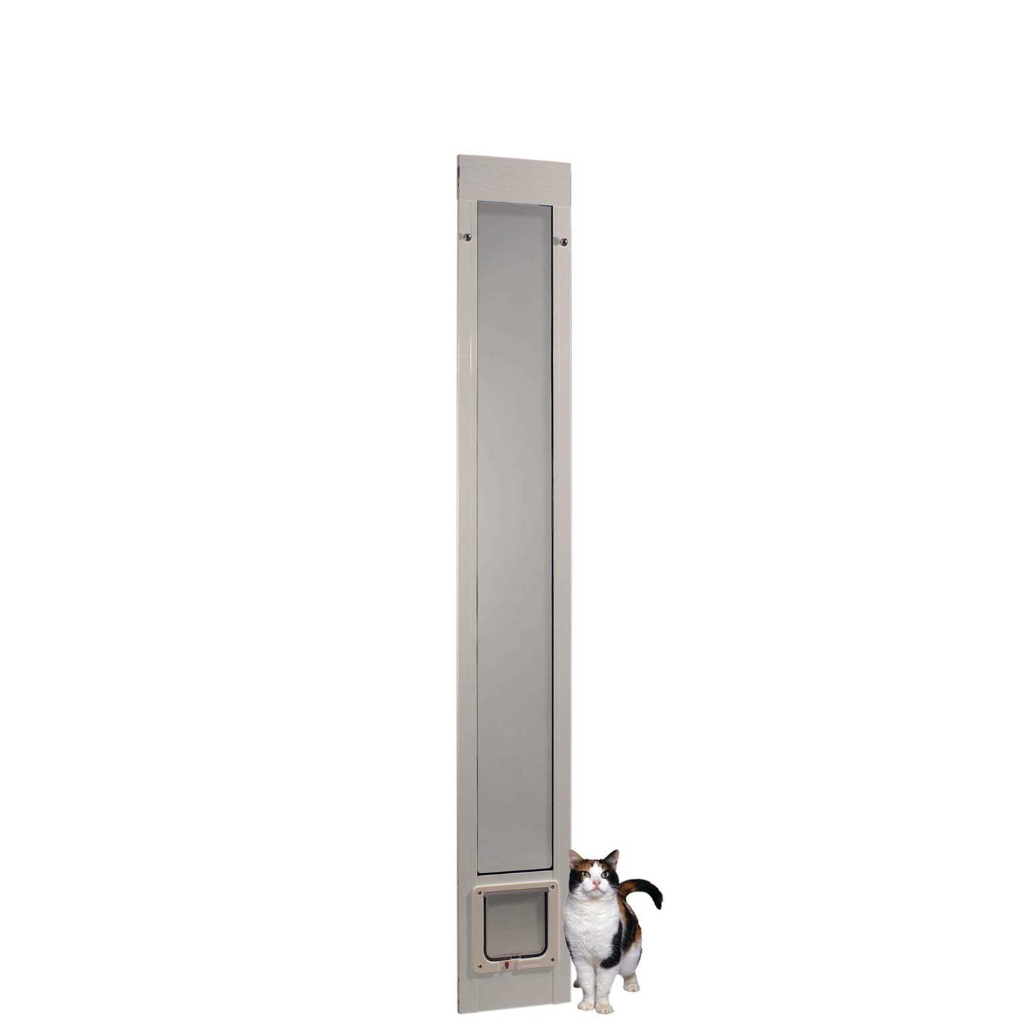 Alternative view of Perfect Pet 80'' Pet Patio Door in White
