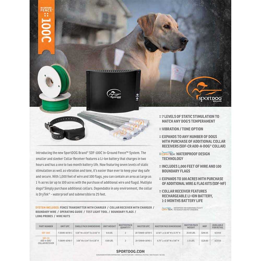 Alternative view of SportDOG In-Ground Rechargeable Fence System