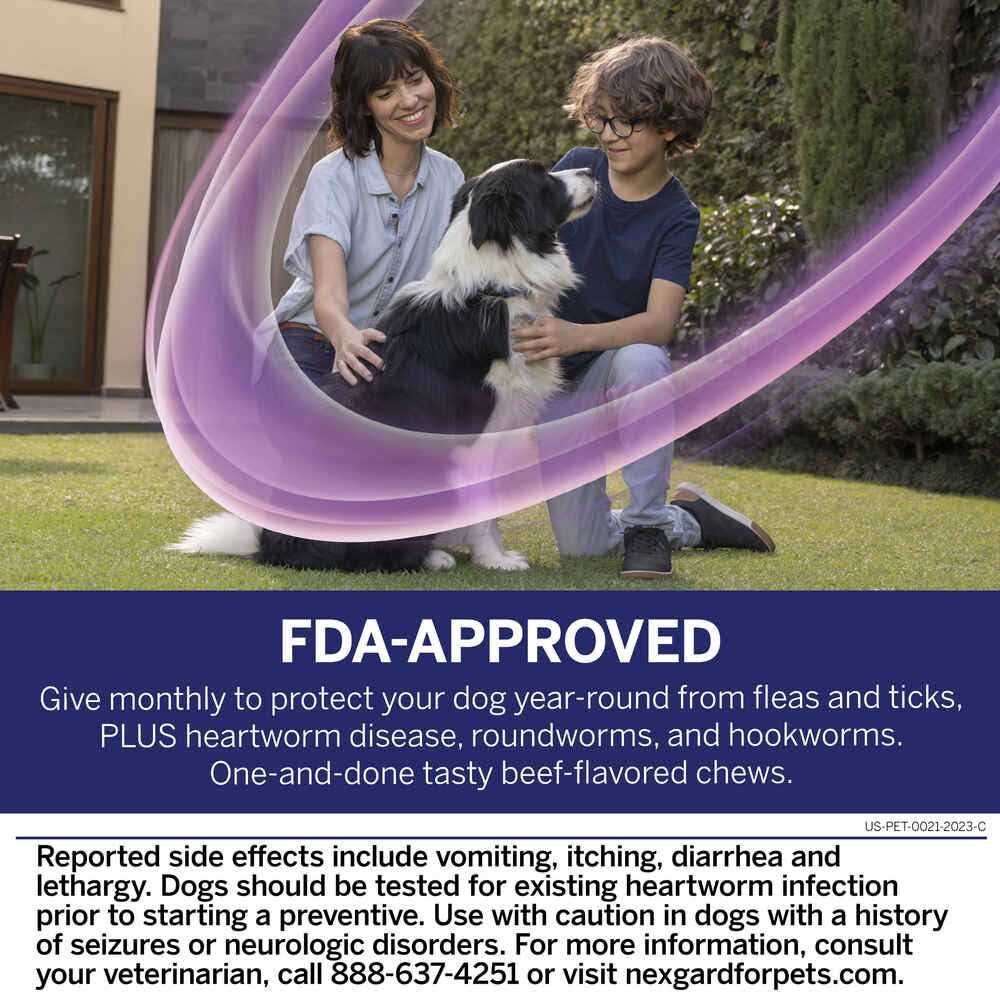 Alternative view of NexGard Plus Chewables for Dogs 33.1-66 lbs