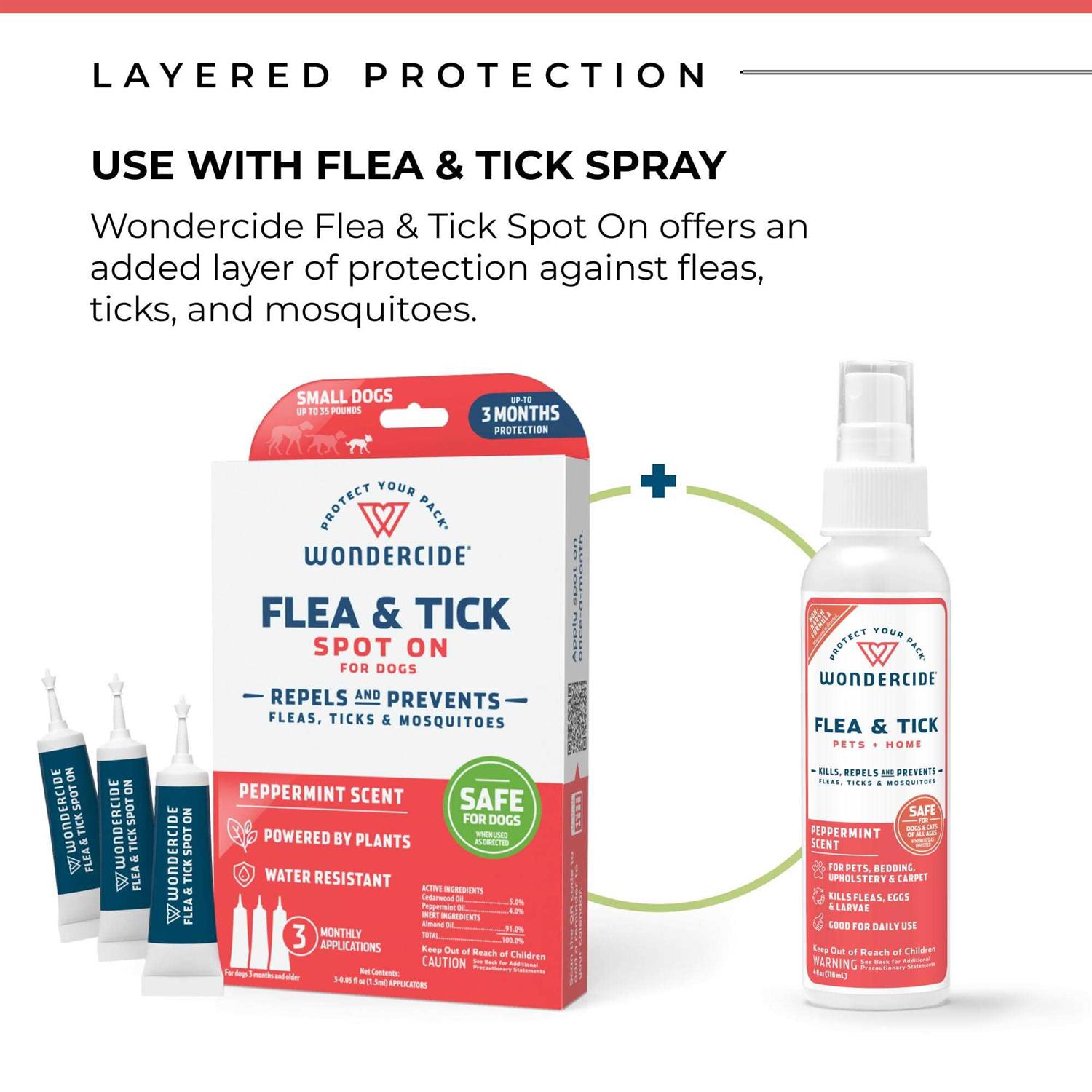 Alternative view of Wondercide Flea & Tick Spot On for Dogs