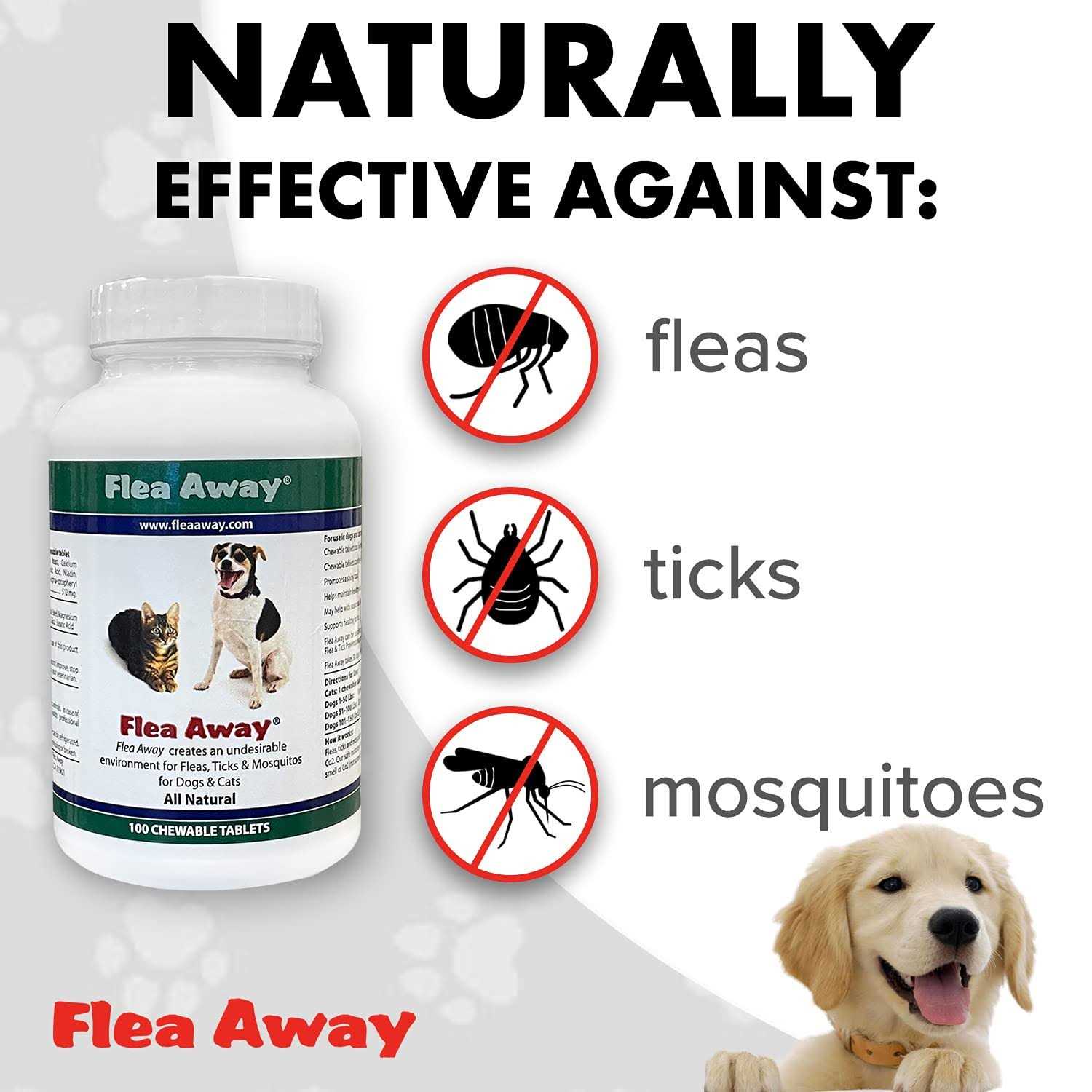 Alternative view of Flea Away Natural Flea Tick Mosquito Repellent for Dogs Cats