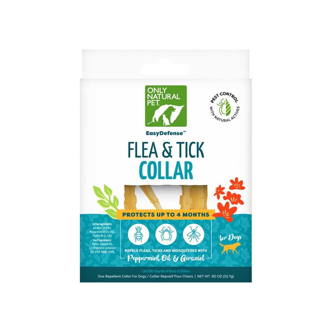 Alternative view of Only Natural Pet EasyDefense Flea & Tick Dog Collar