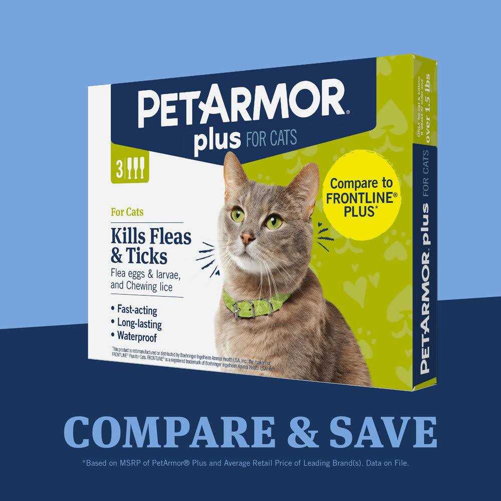 Alternative view of PetArmor Plus Flea and Tick Treatment for Cats