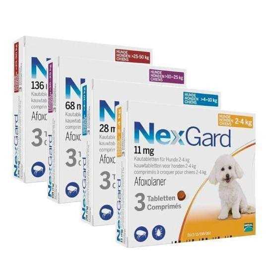 Alternative view of Nexgard Chews For Medium Dogs 10-25Kg