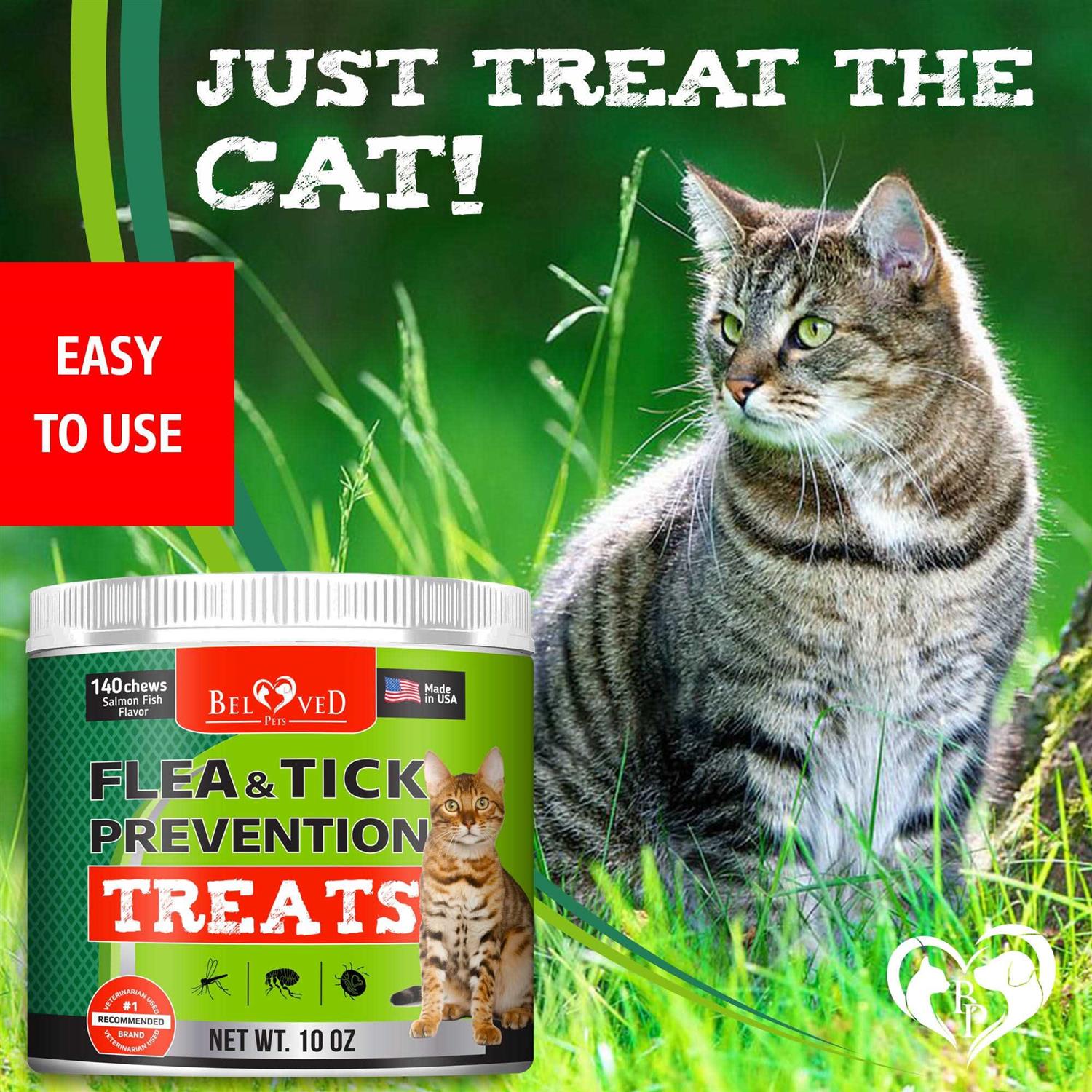 Alternative view of Beloved Pets Flea and Tick Prevention Treats for Cats