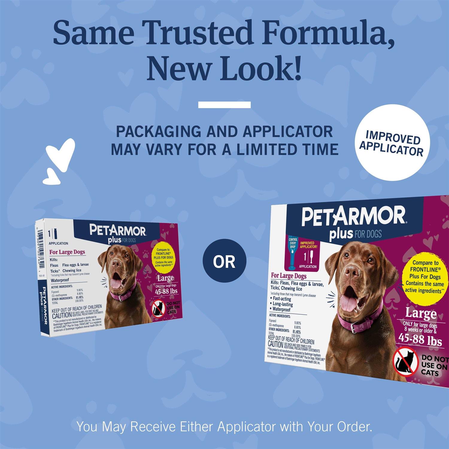 Alternative view of PetArmor Plus Flea and Tick Prevention for Large Dogs