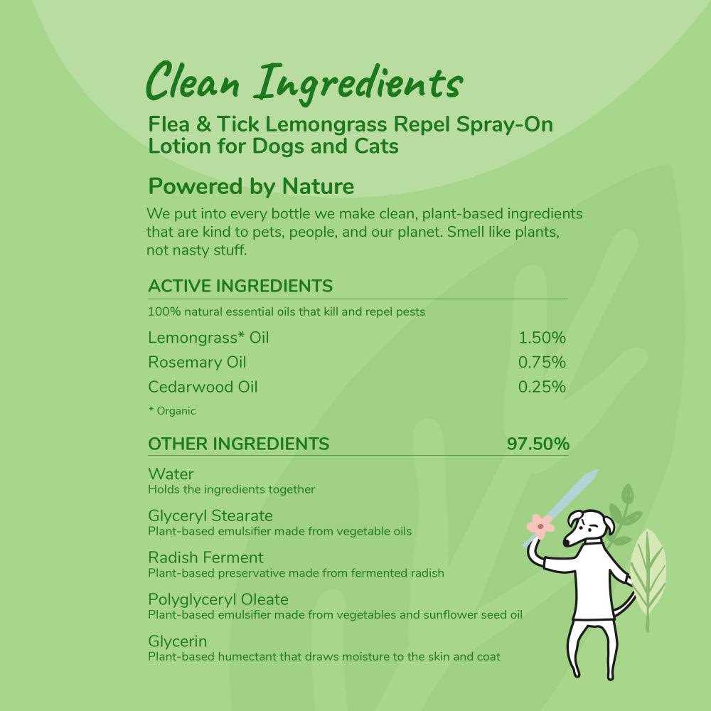 Alternative view of kin+kind Flea & Tick Lemongrass Repel Spray