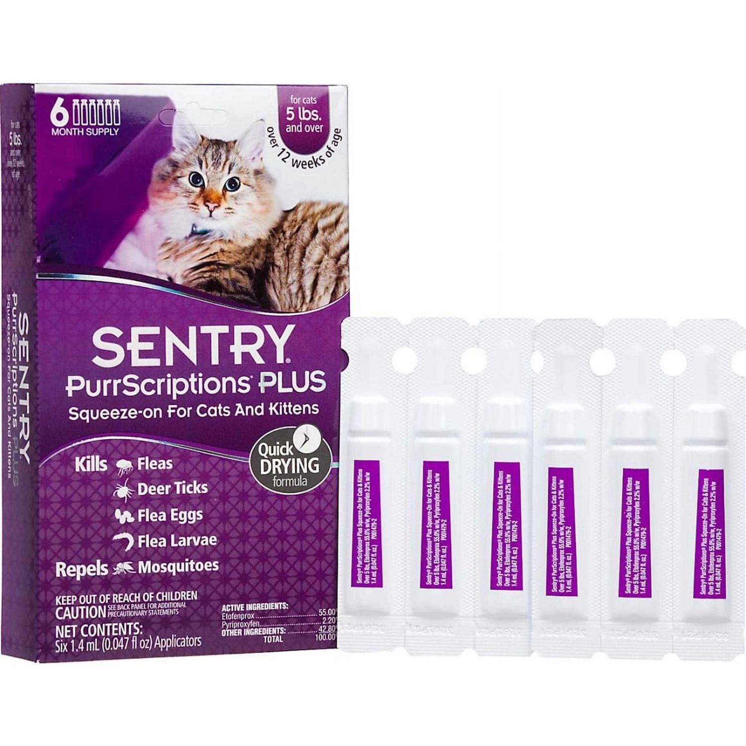 Alternative view of Sentry PurrScriptions Plus Flea & Tick Control for Cats & Kittens
