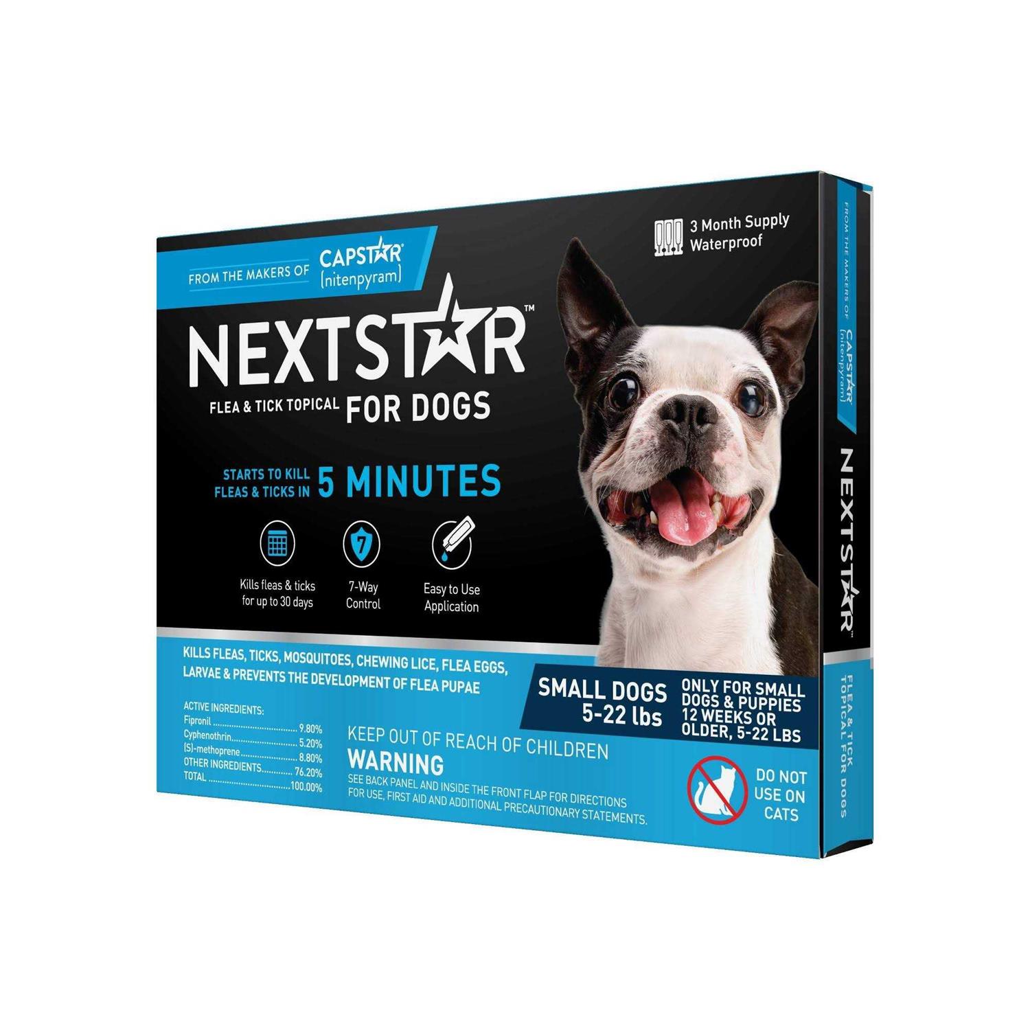 Alternative view of Nextstar Flea & Tick Topical for Small Dogs 5-22 lbs