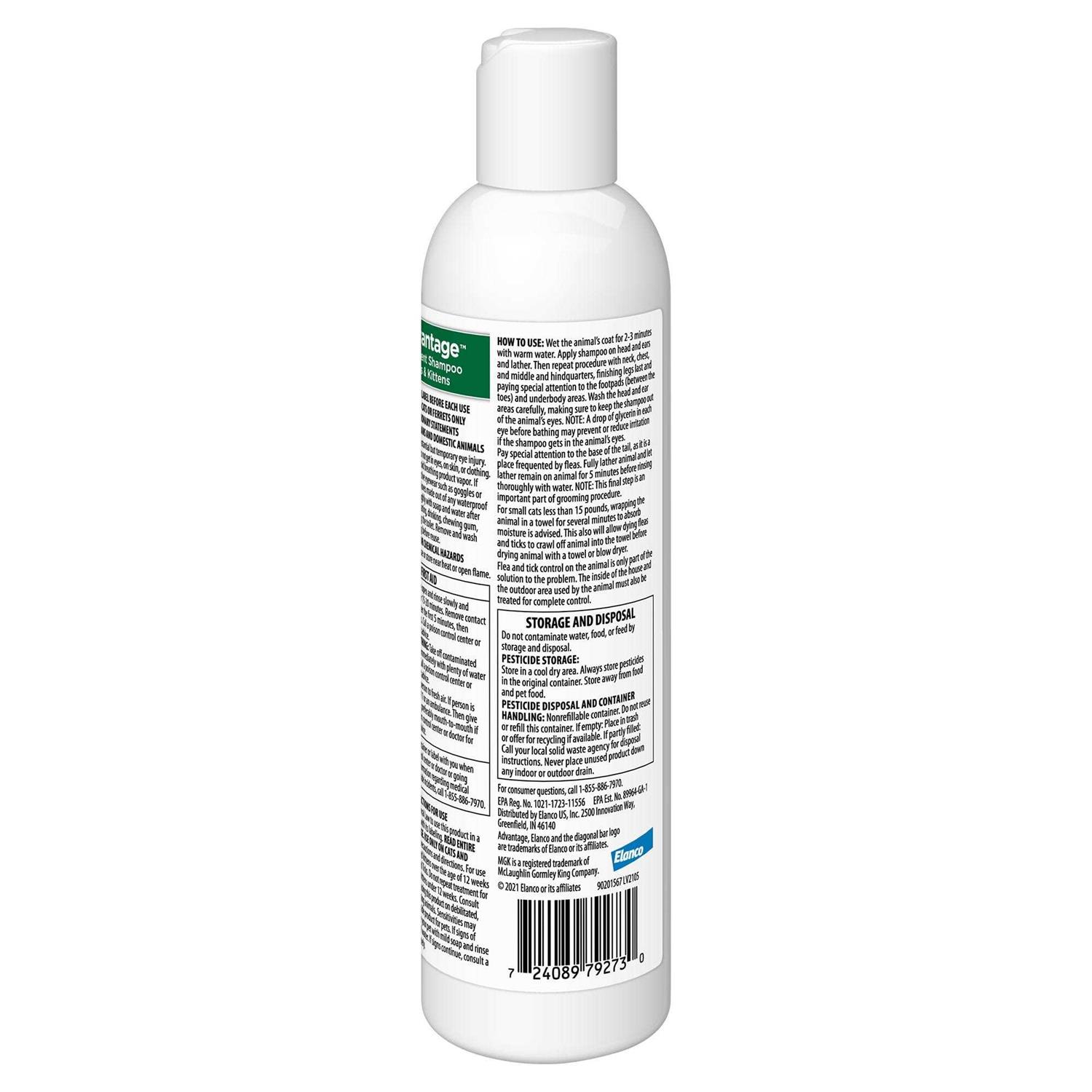 Alternative view of Advantage Flea & Tick Treatment Shampoo for Cats & Kittens