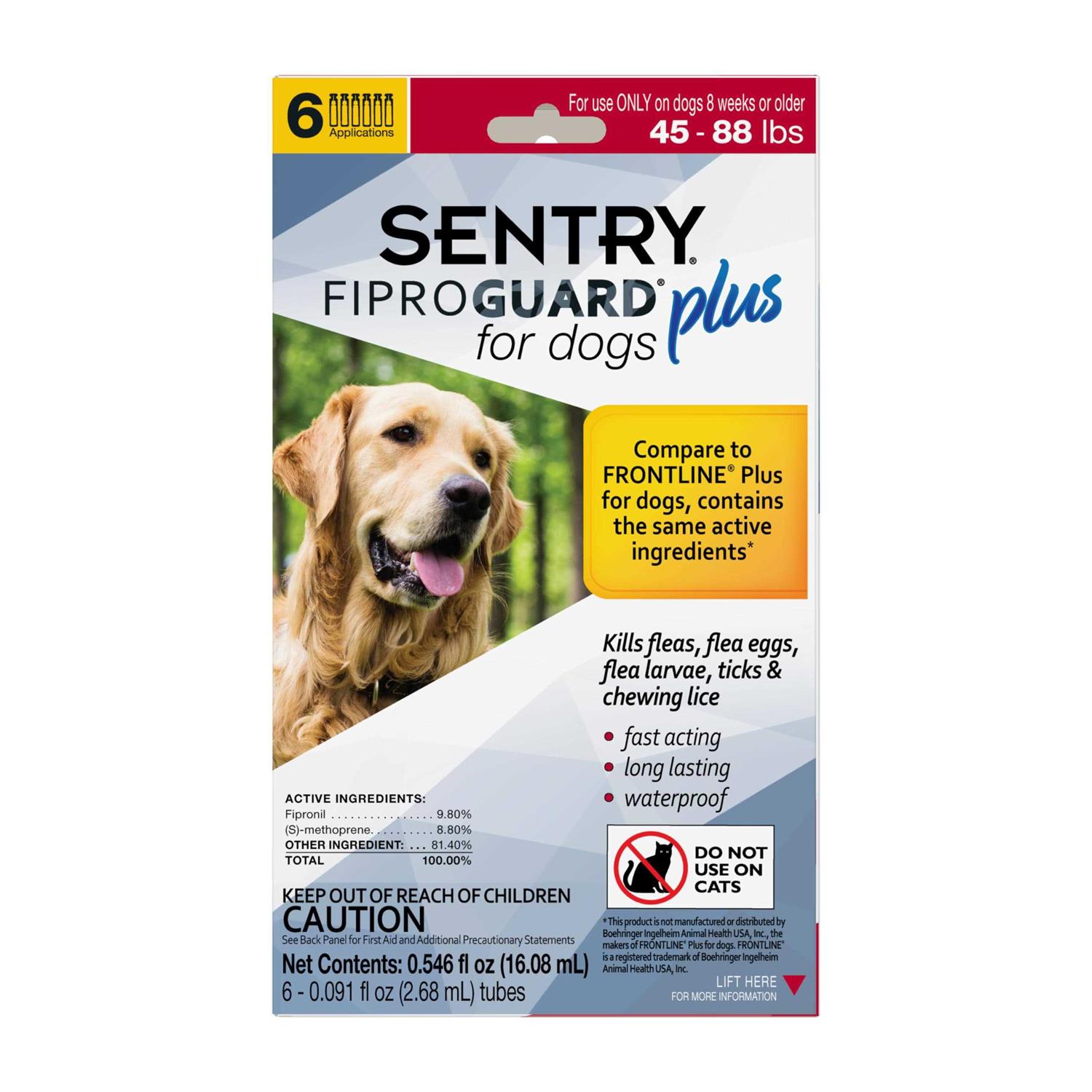 Sentry Fiproguard Plus for Dogs