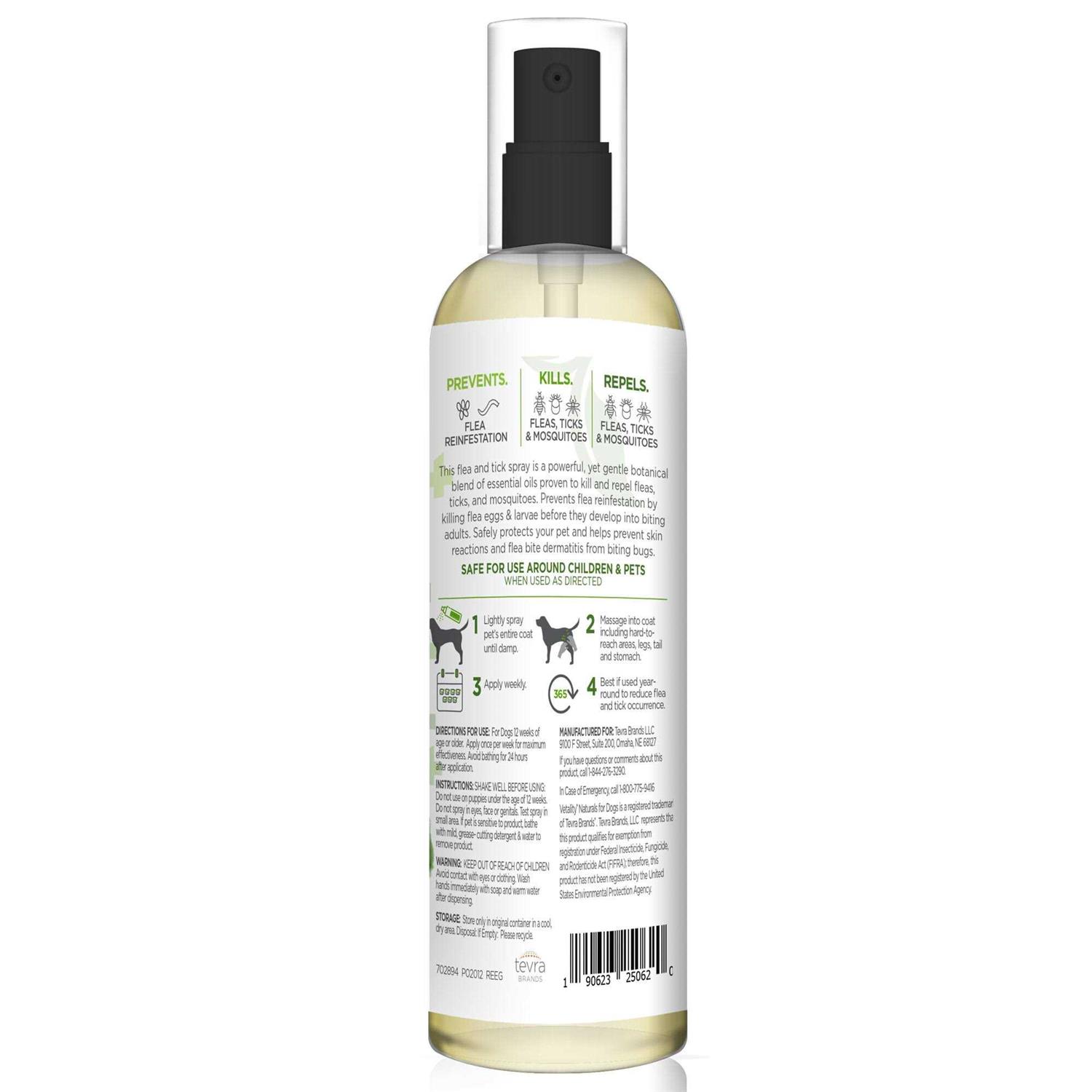 Alternative view of Vetality Naturals Flea & Tick Spray for Dogs