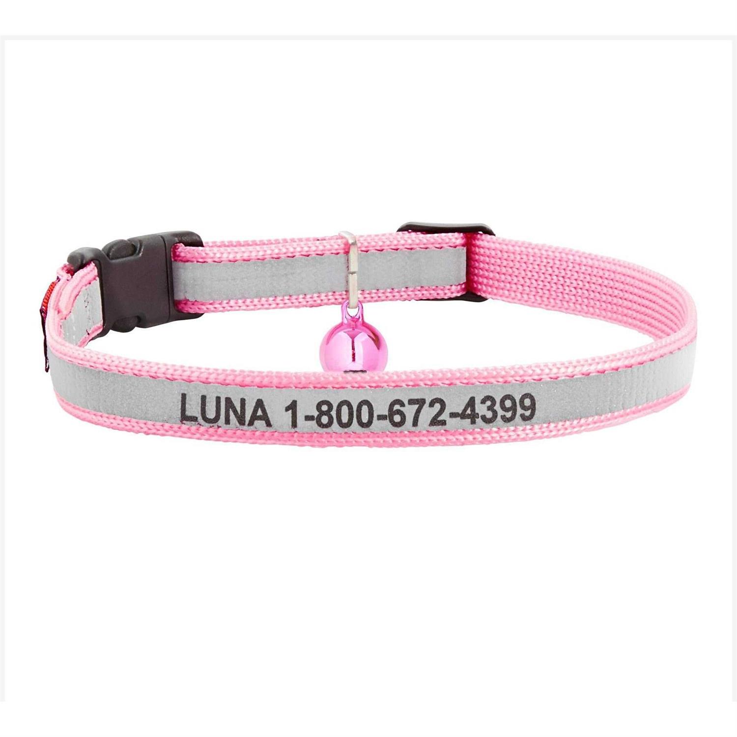 Alternative view of GoTags Nylon Personalized Breakaway Cat Collar with Bell