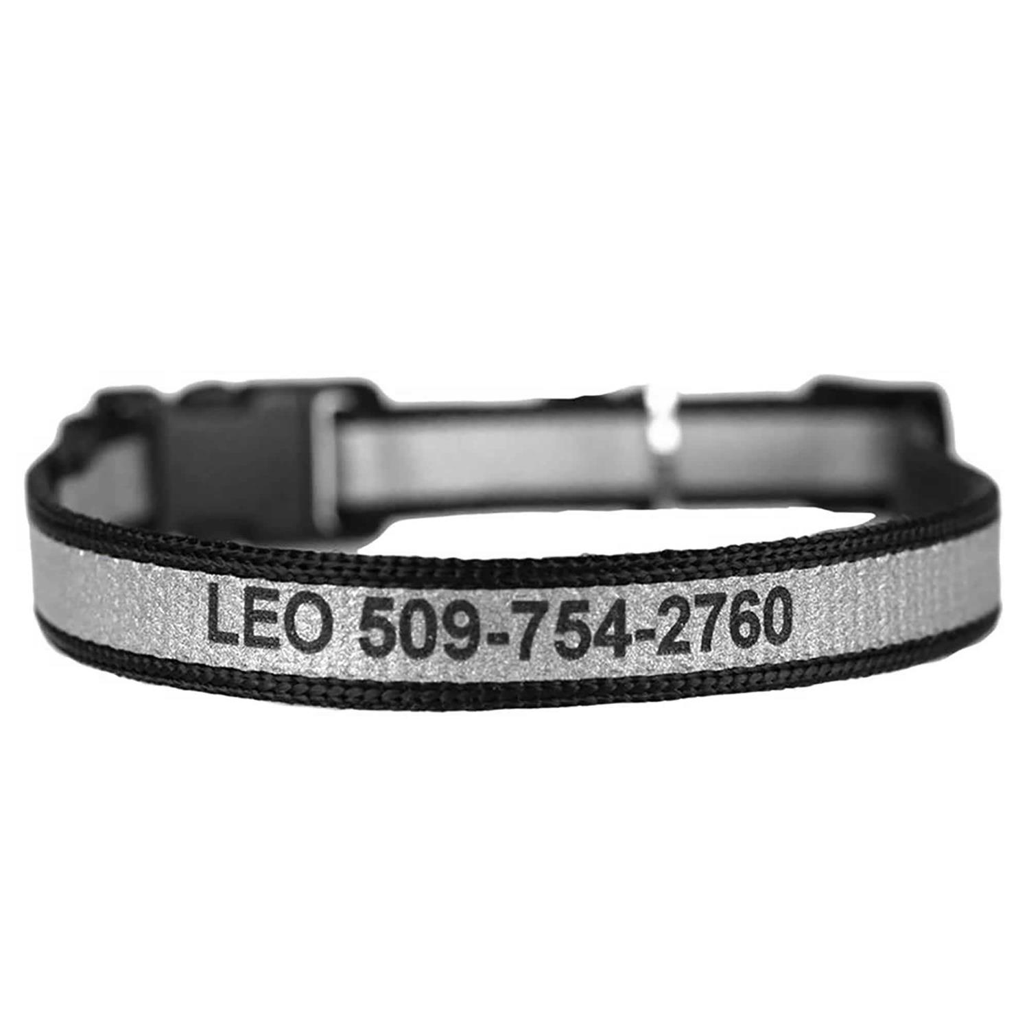 Alternative view of GoTags Nylon Personalized Breakaway Cat Collar with Bell