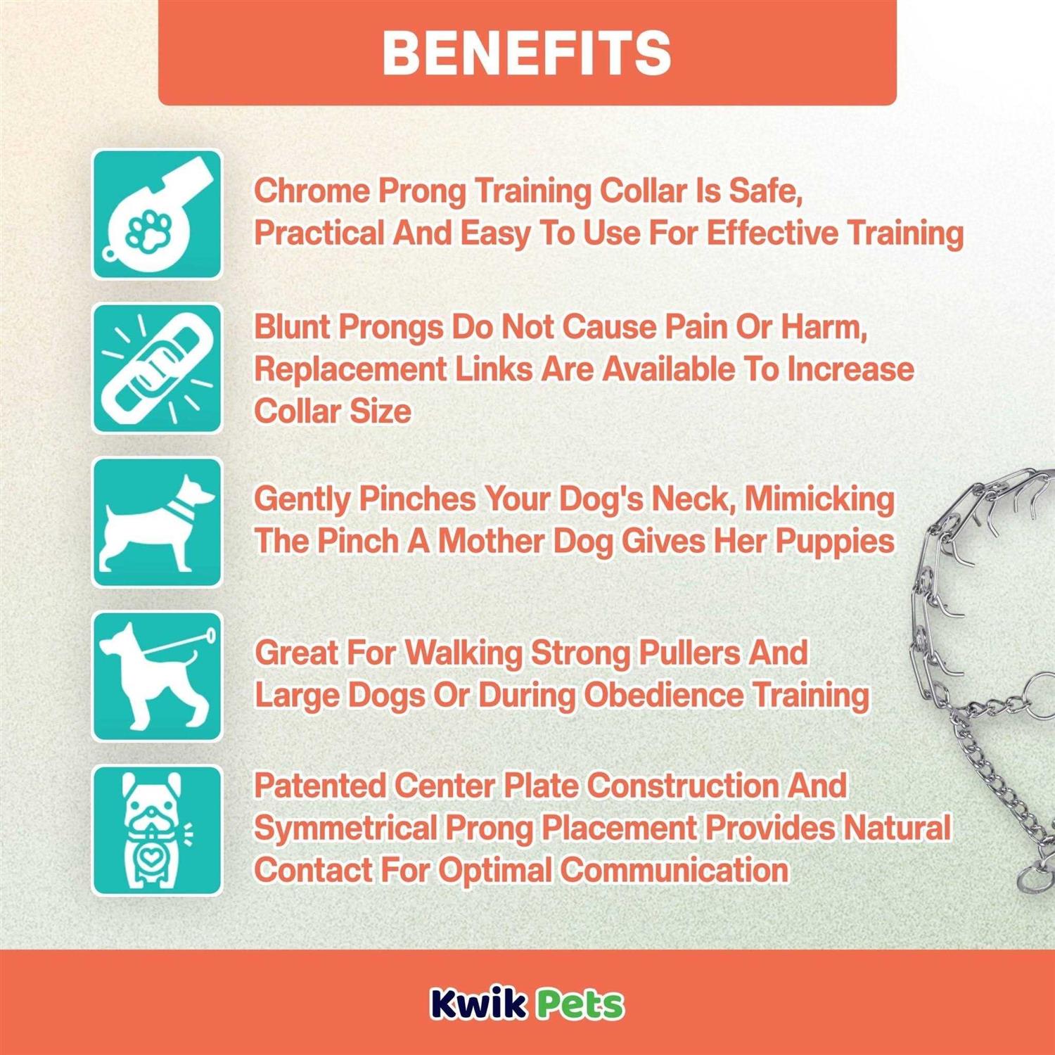 Alternative view of Herm Sprenger Ultra-Plus Prong Training Dog Collar