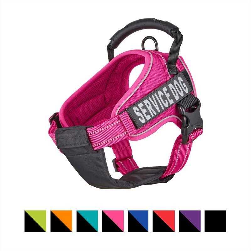 Chai's Choice Premium Service Dog Vest Service Dog Harness with Reflective Service Dog Patches and Sturdy Handle Dogs