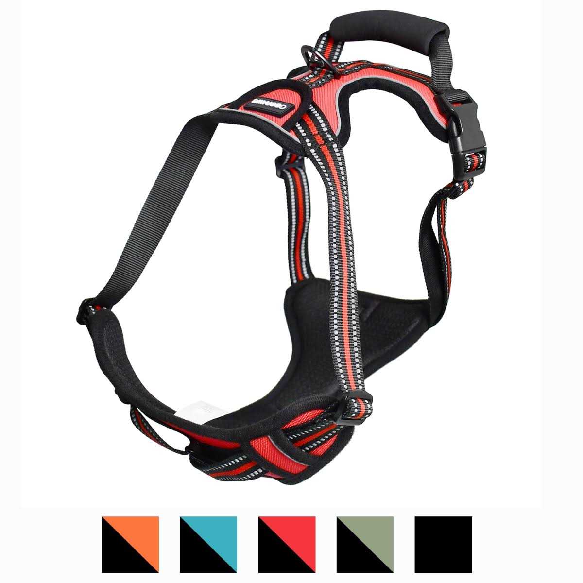 Alternative view of GOOPAWS GOOPAWS Padded Reflective Dog Harness Easy Control Lightweight Dog Harness