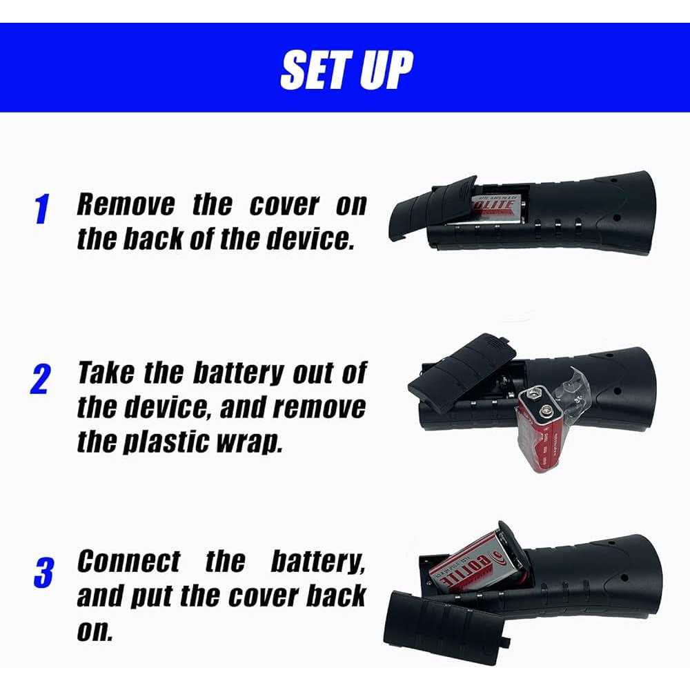 Alternative view of BarxBuddy Anti Barking Control Device Ultrasonic Sound with LED Lights and Strap