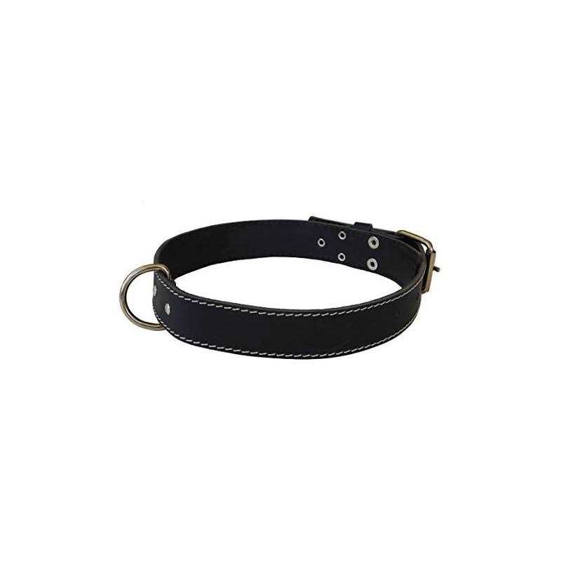 Alternative view of Euro-Dog Luxury Soft Leather Collar