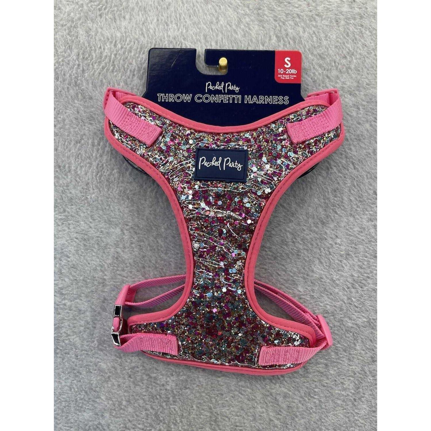 Alternative view of Packed Party Confetti Dog Harness