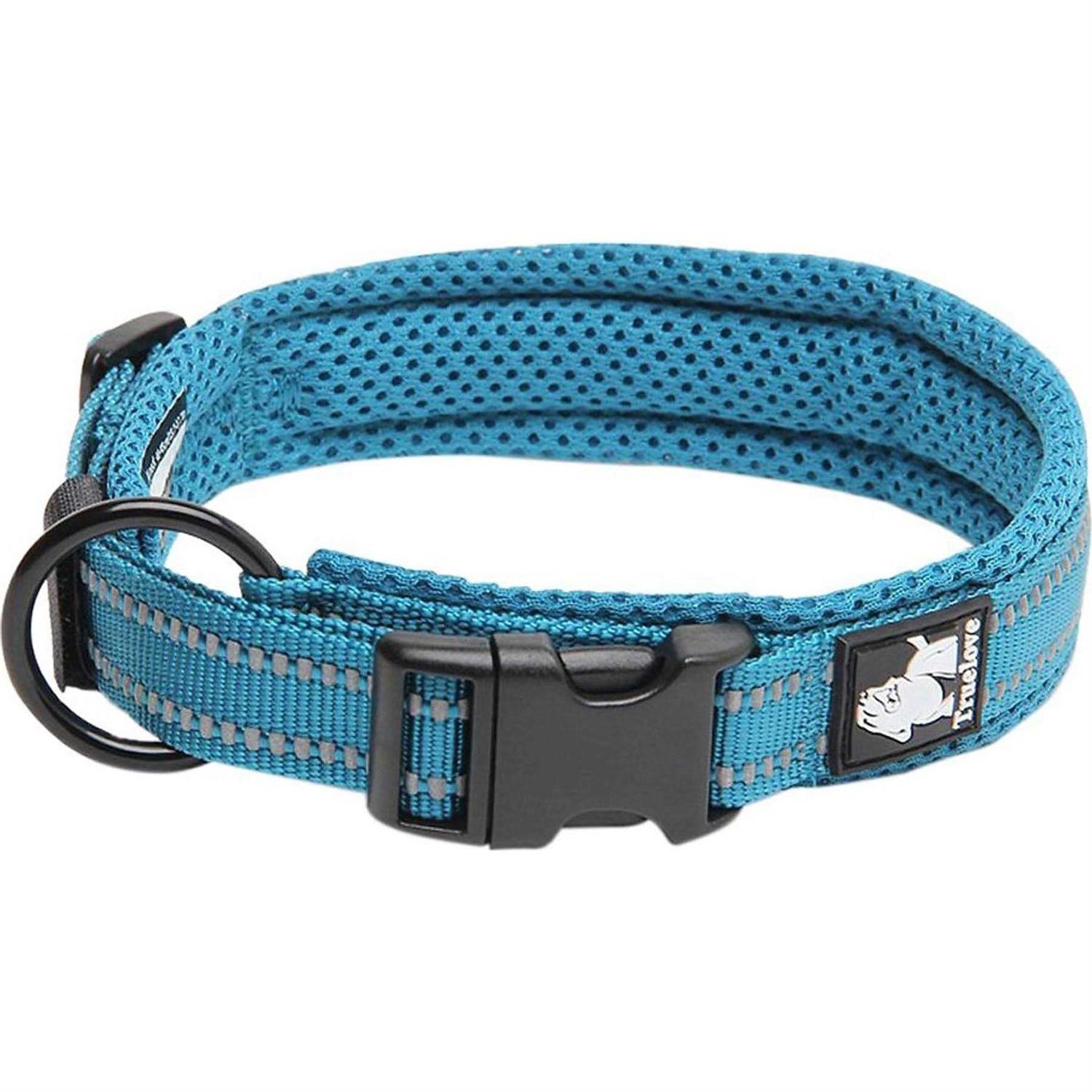 Chai's Choice Premium Dog Collar Soft, Padded, Reflective Dog Collar for Large, Medium, and Small Size Dogs