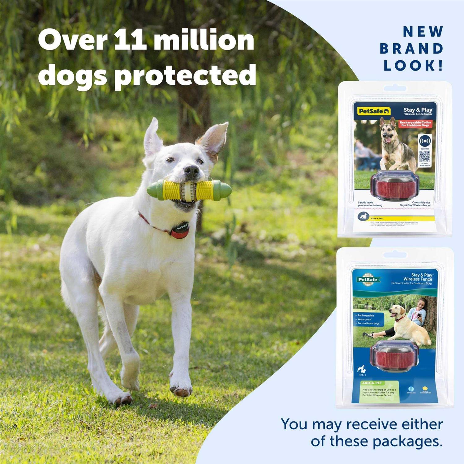 Alternative view of PetSafe Stubborn Dog Stay & Play Wireless Fence Receiver Collar
