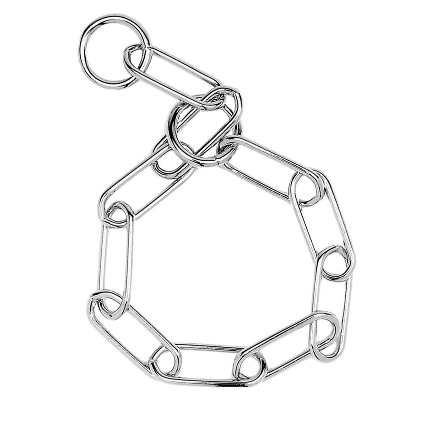 Herm Sprenger Fur Saver Link Chain Training Dog Collar
