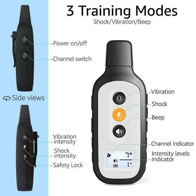 Alternative view of PetSpy Xpro-3 1/2 Mile Waterproof Remote Dog Training Collar