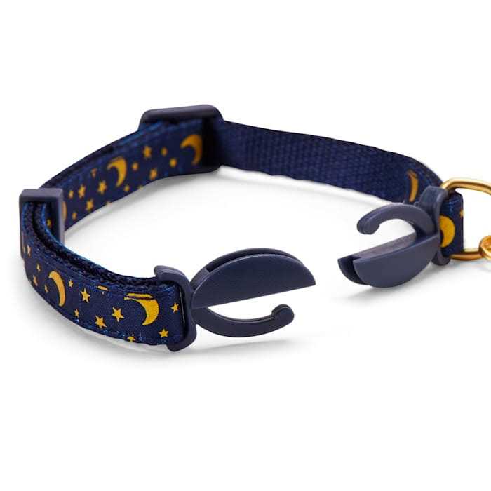 Alternative view of Youly Moon & Star Cat Collar
