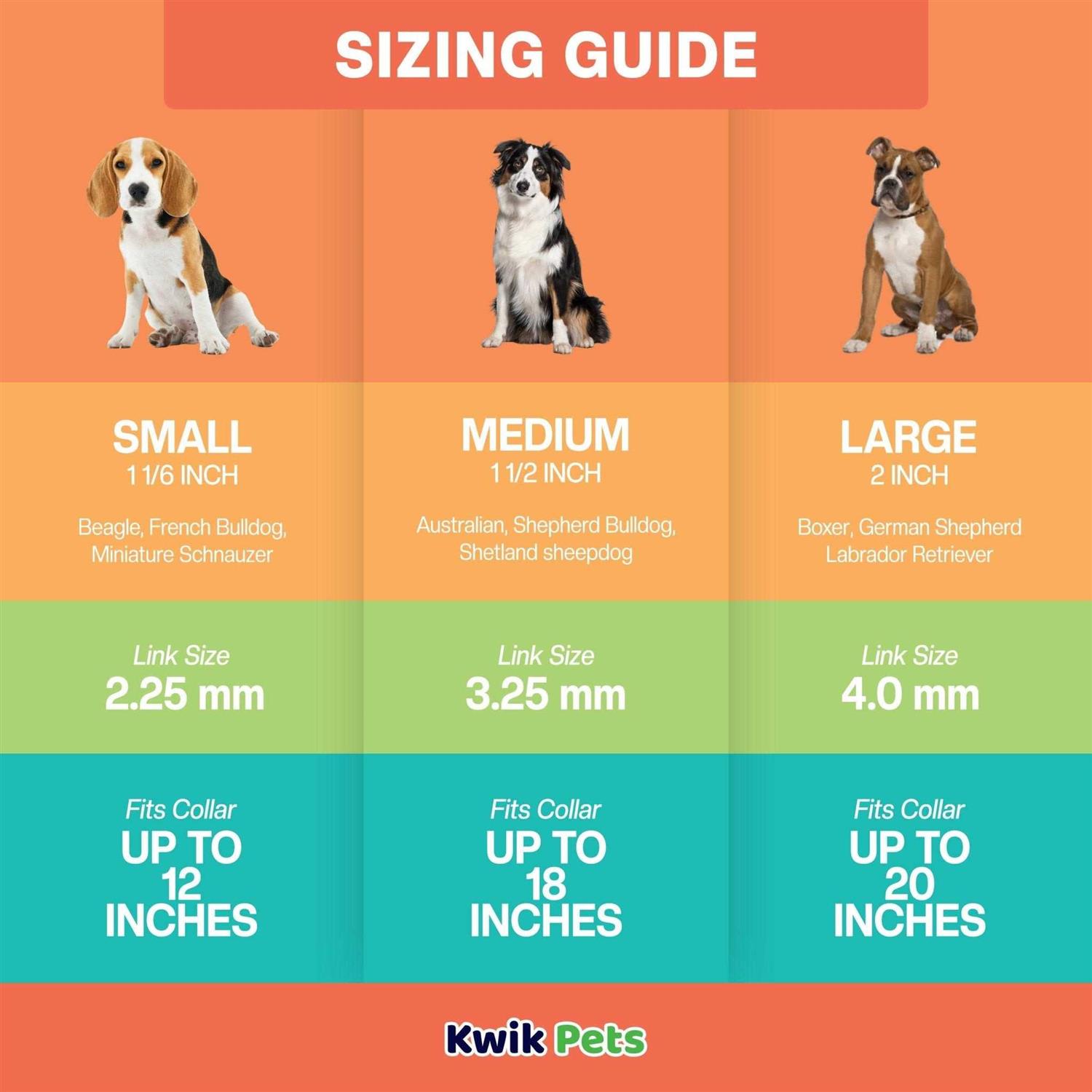 Alternative view of Herm Sprenger Extra Links for Dog Prong Collars