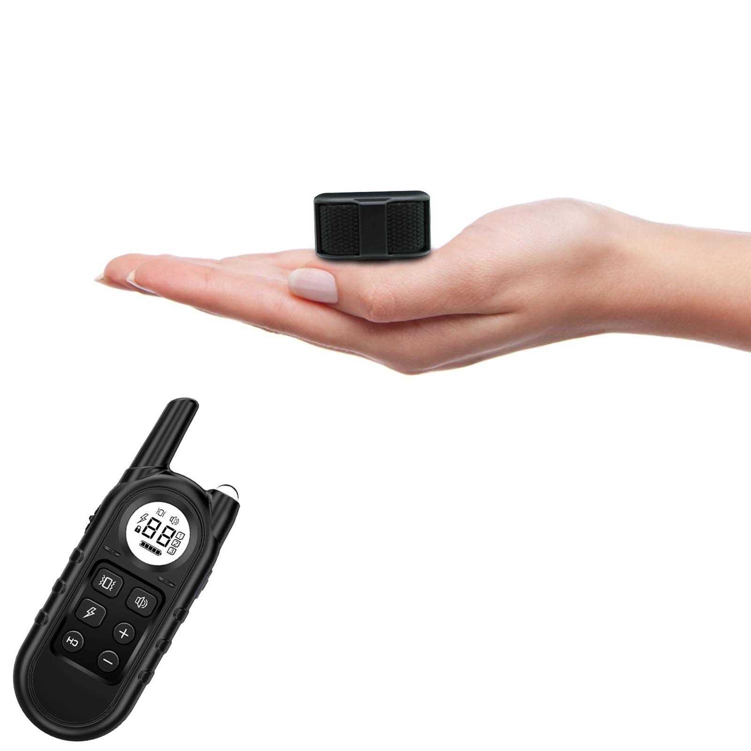 Tiniest Dog Shock Collar Lightest Dog Training Collar with Remote for Small Dogs 5-15lbs & Medium Large Dogs/Puppies