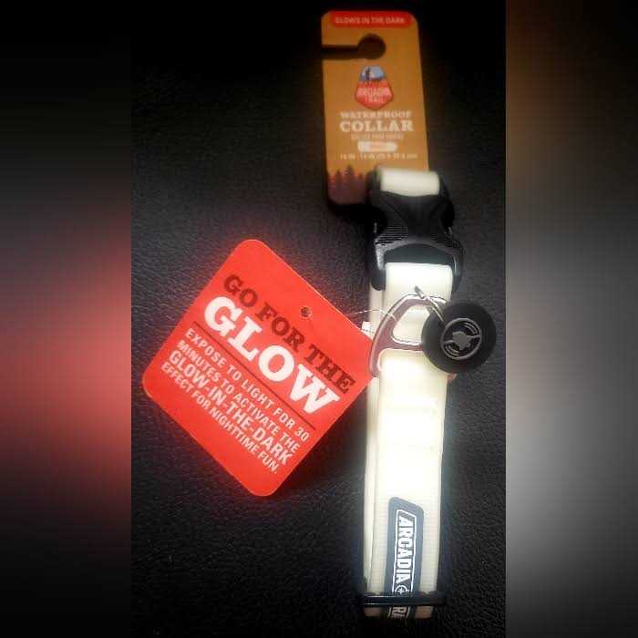Alternative view of Arcadia Trail Glow Waterproof Stink-Free Dog Collar
