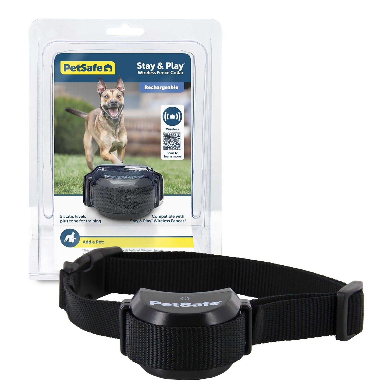 PetSafe Stay and Play Wireless Fence Rechargeable Receiver Collar